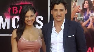 Andrew Keegan & Arista Ilona "Bad Moms" Los Angeles Premiere Pink Carpet