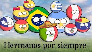 Himno de las Américas (Versión Countryballs). 🇦🇷🇧🇴🇧🇷🇨🇱🇨🇴🇪🇨🇲🇽🇵🇪🇺🇾🇵🇾🇻🇪. #diadelasamericas.