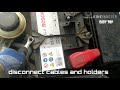 AVEO CHEVROLET BATTERY SERVICE /// АВЕО ШЕВРОЛЕ сервис аккумулятора