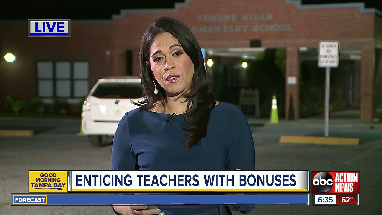 New teacher incentive bonus available in Hillsborough County YouTube