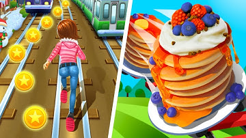 Can Pancake Run Beat the Subway Princess? 😱