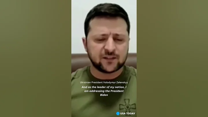 Zelenskyy invokes US tragedies as he pleads with Biden, Congress for help #Shorts