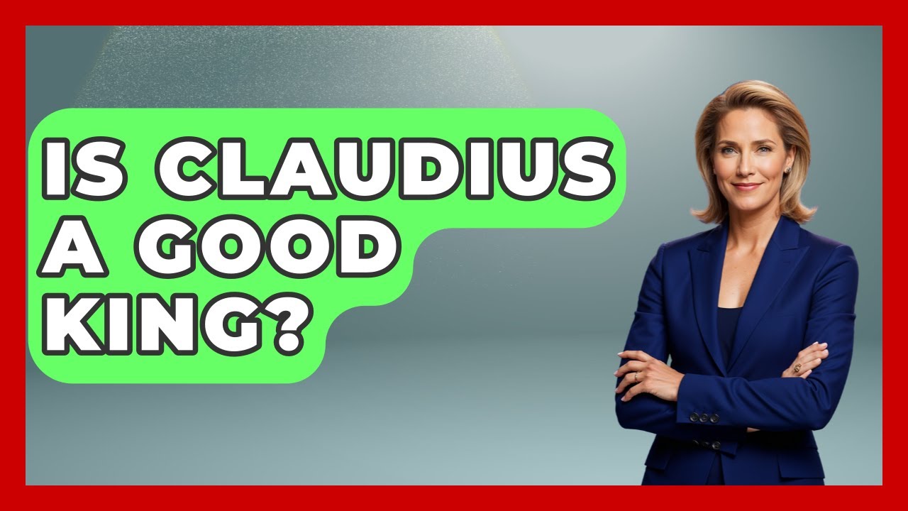 Is Claudius A Good King? - Literary Icons