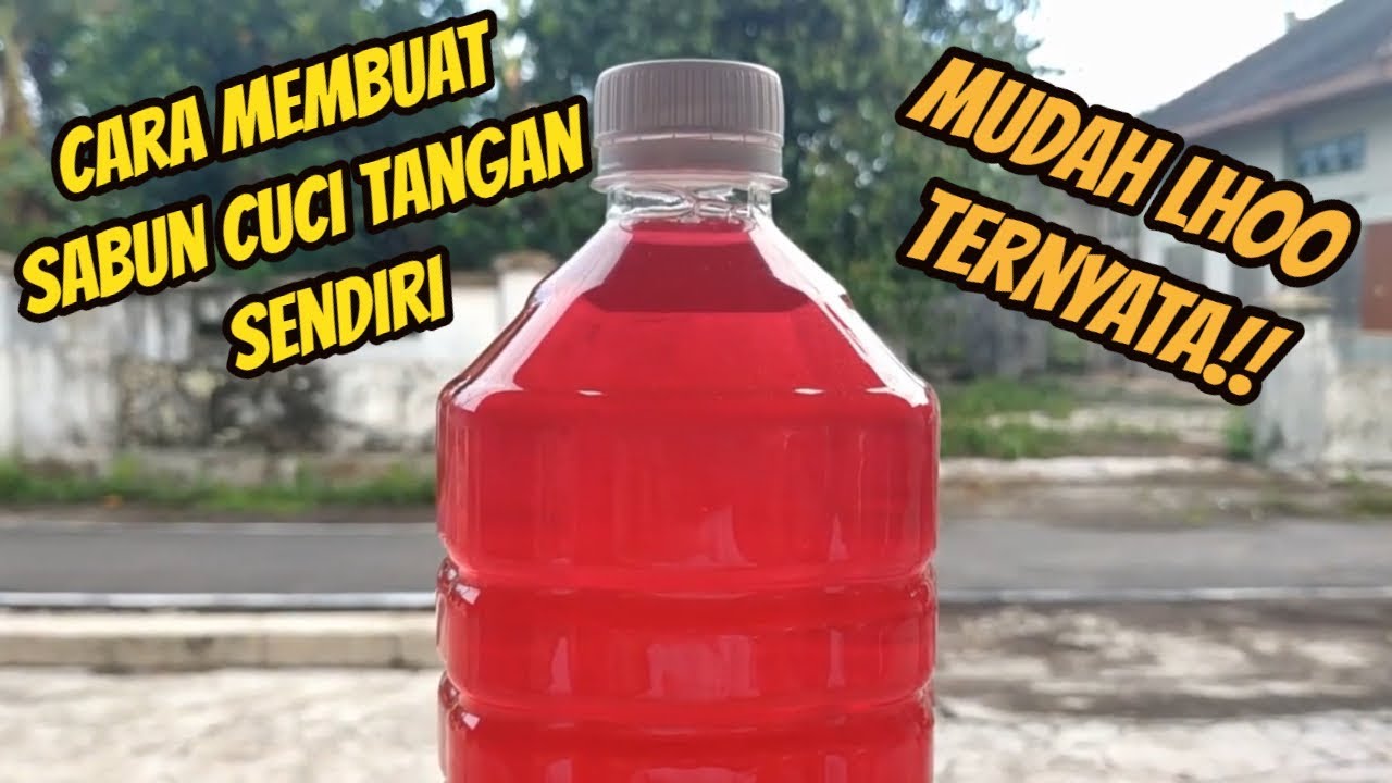 Cara Membuat Hand Soap Cair Sabun Cuci Tangan Jujura 0857 7902 2868 Youtube