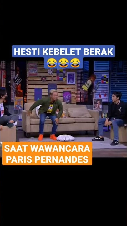 Hesti Kebelet Berak Saat Wawancara Paris Pernandes | TonightShownet