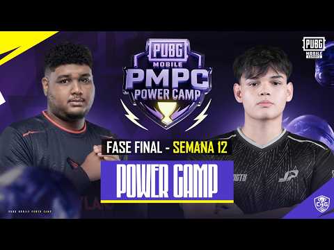 [PTBR] PUBG MOBILE POWER CAMP 2026 | SEMANA 12 | FINAL | DIA 1/2