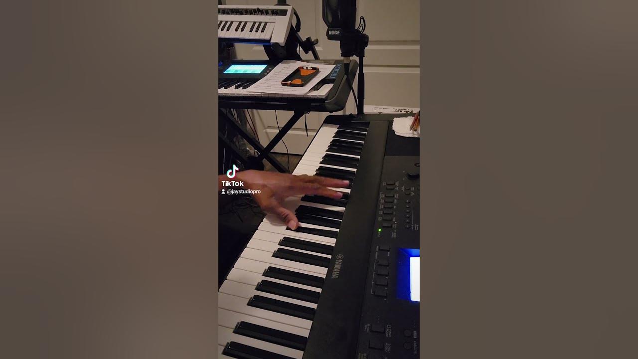 Stevie Wonder's "Overjoyed" left hand intro.