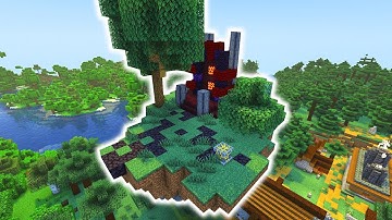 I Unlocked FLOATING ISLANDS in my Minecraft Tower