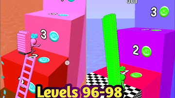 Ladder Race🎮 Gameplay Walkthrough All Levels 96-98 Update (Android, iOS) Part 1