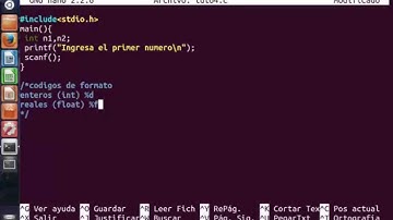 Curso Lenguaje C -#4- (Scanf,System,Formatos y Escapes)