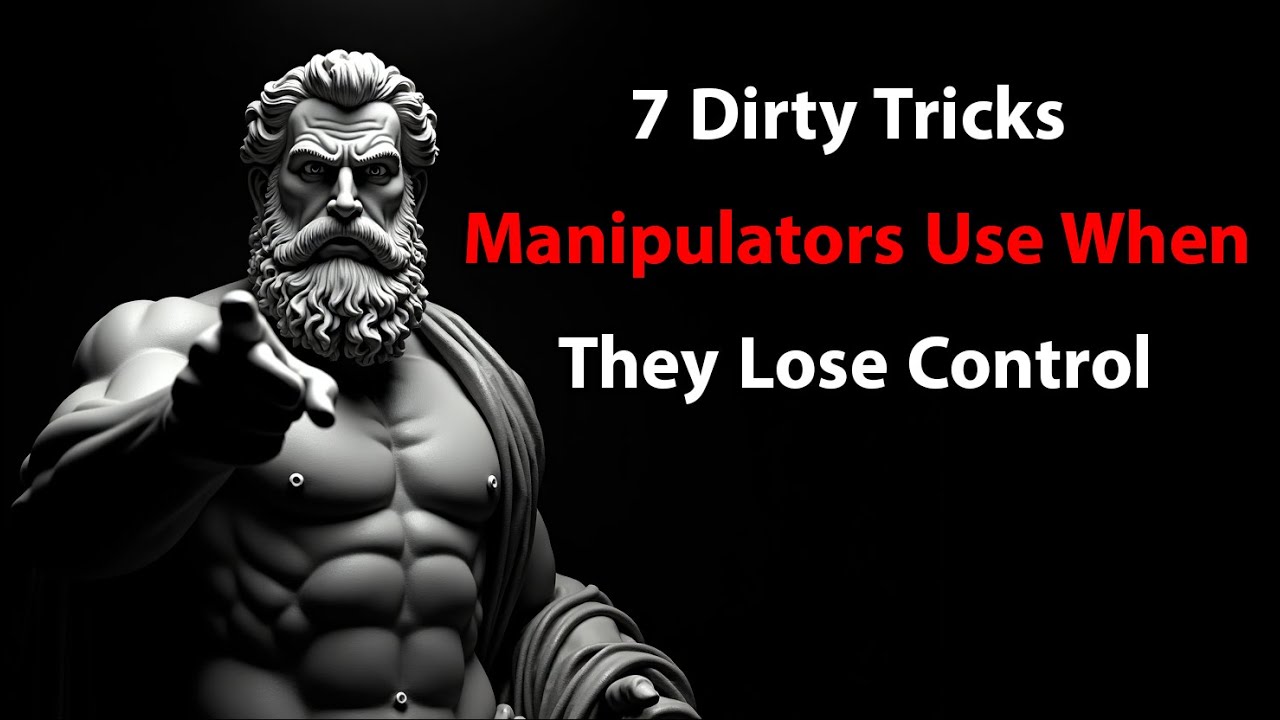 7 Dirty Tricks Manipulators Use When They Lose Control - YouTube