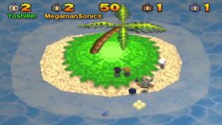 Bomberman 64: The Second Attack Battle Mode with MegamanSonicX!
