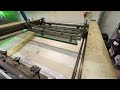 Semiautomatic screen printing machine with uv drying uv tunnel 1