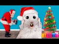 🎄🎁 Christmas House - Hamster Maze with Traps ☠️[OBSTACLE COURSE]