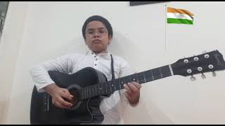 Jana Gana Mana | Indian National Anthem | Guitar Cover | Aarush Pal :-)