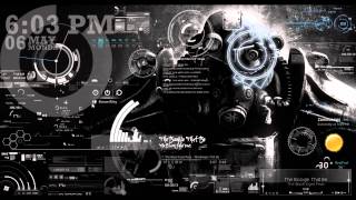 Rainmeter skin - blackstreet