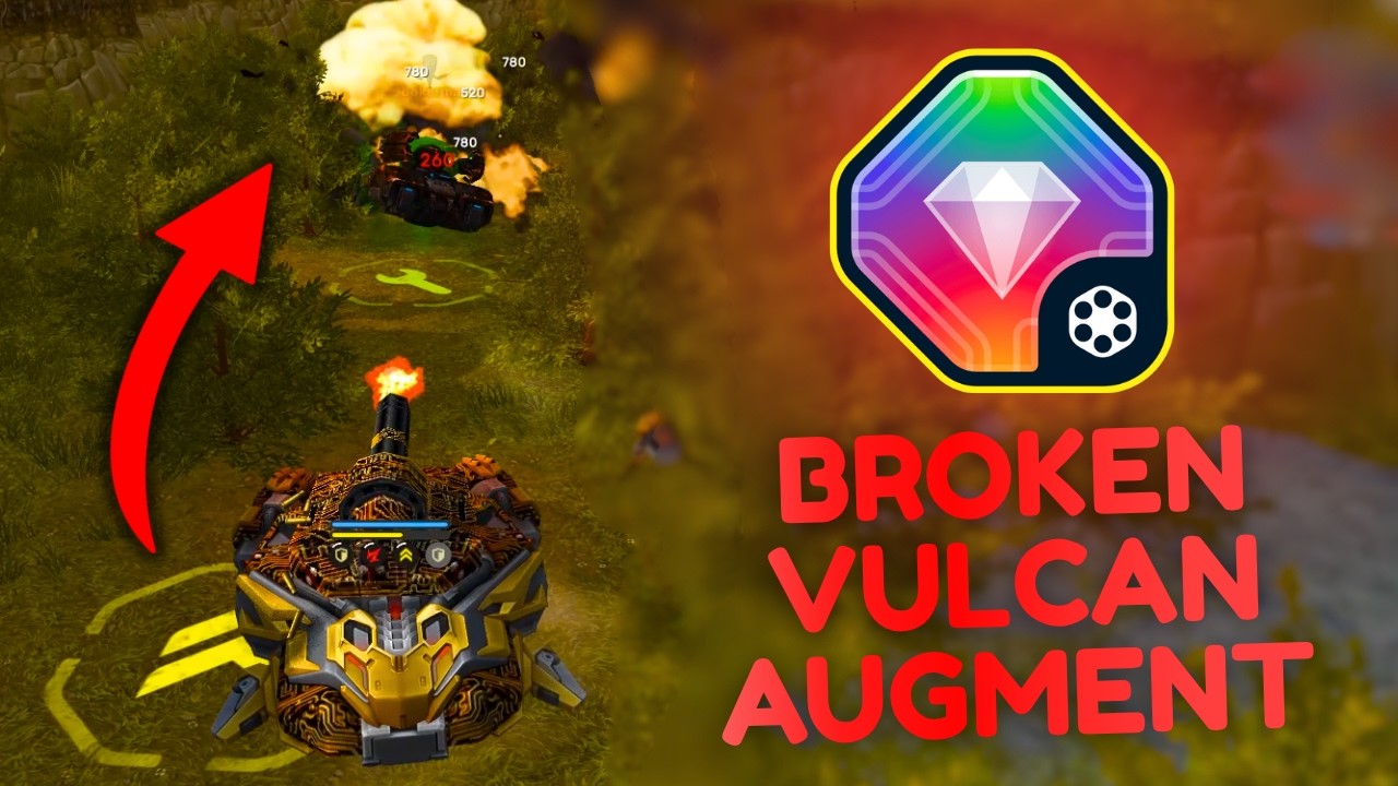 Tanki Online - You NEED To Try Buffed Vulcan Excelsior! (OP?) - MM ...