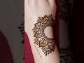 Stylish back hand mehandi design #mehndi #henna #mehandidesign #shorts #viral