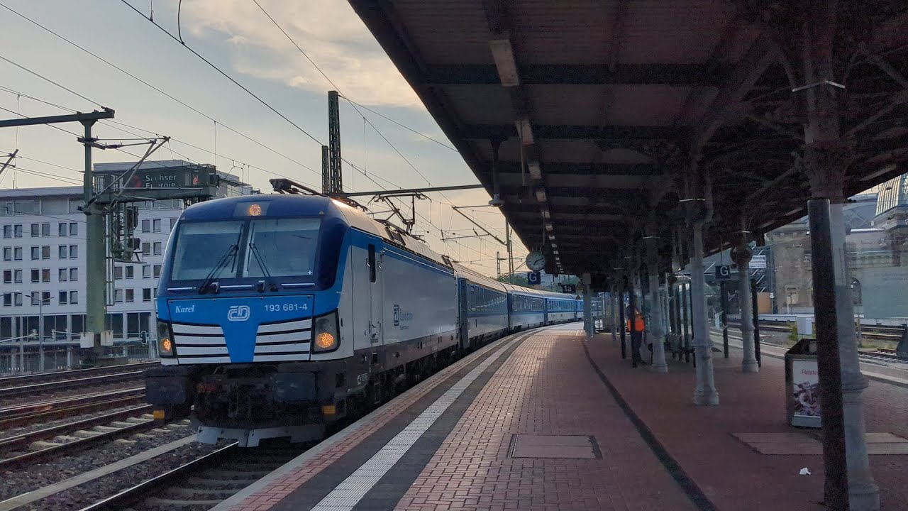 Zugverkehr in Dresden Hbf am 20.06.23 von 