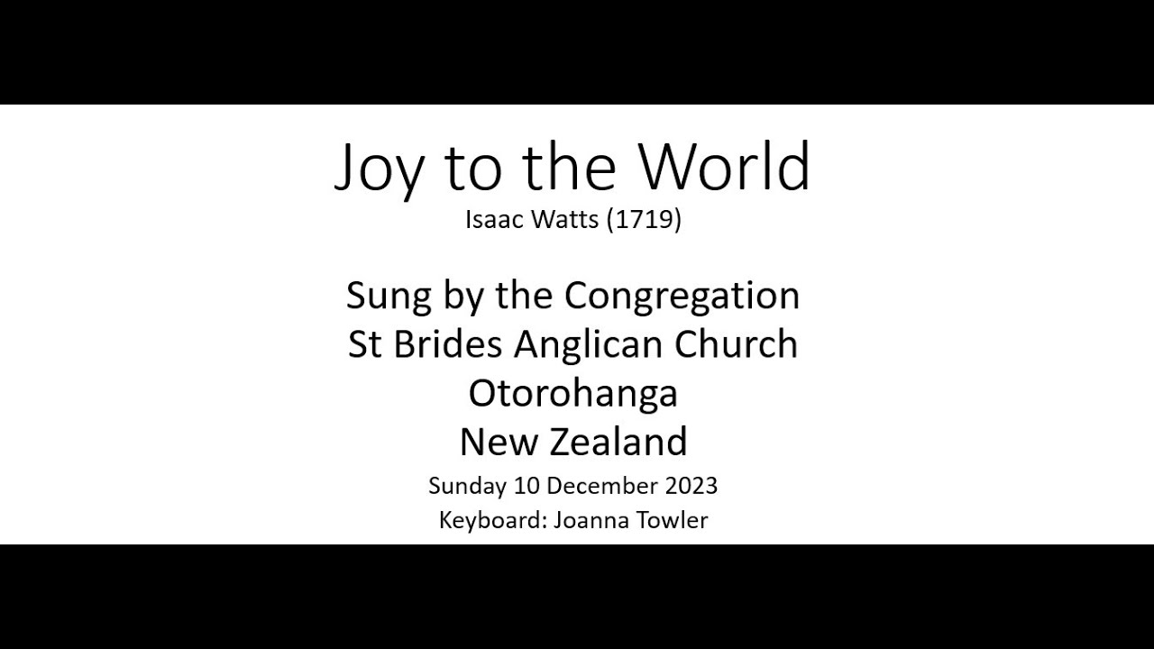 Joy to the World Lyrics, music and vocals (3 verses) YouTube