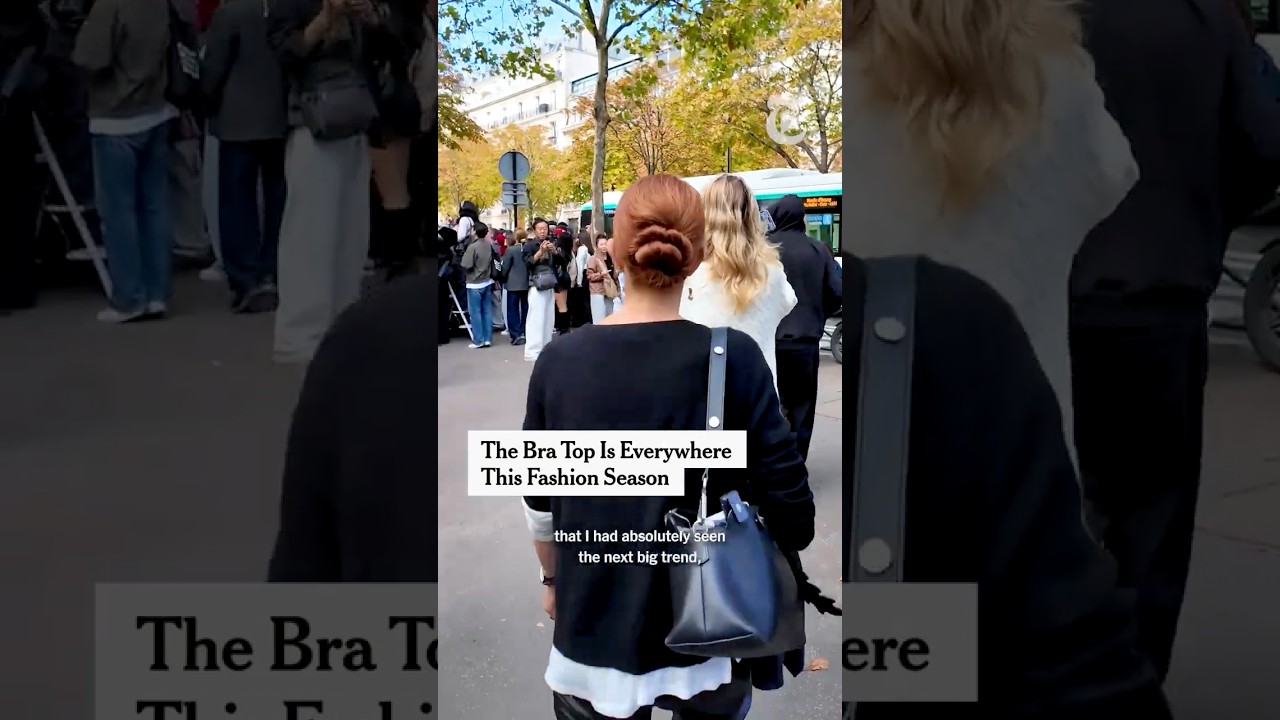 The Bra Top Is Everywhere This Fashion Season