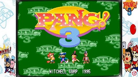Pang! 3 (Panic Mode 2 Players) 1CC Level 99 Arcade Mitchell - Dark_Ryu (Recreativos Online)