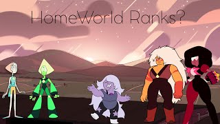 (Toon Thoery)~Steven Universe~ 'Home World Gem Ranks' (Toon Thoery)~Steven Universe~ 'Home World Gem Ranks'