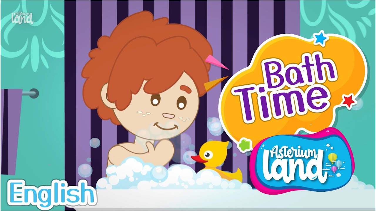 Bath Time Song Nursery Rhymes and Kids Songs YouTube