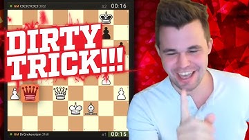 Andrew Tang Tries to Trick Magnus Carlsen in Bullet Game