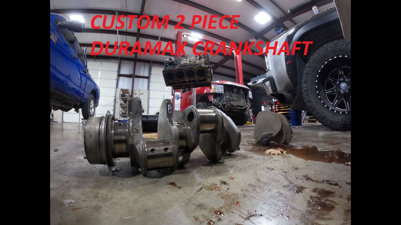 Duramax Broken Crankshaft Rebuild YouTube