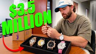 $3.5 MILLION IN WATCHES JUST ARRIVED AT G&G