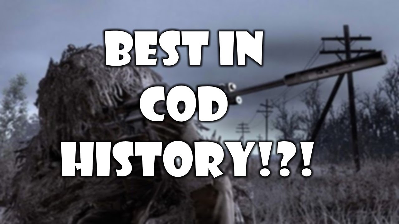 BEST SNIPER MISSION IN COD HISTORY!?!?