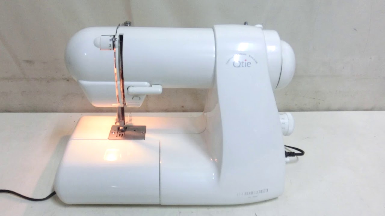 SINGER シンガー ミシン Qtie QT-7000 一部動作OK N6718 - YouTube
