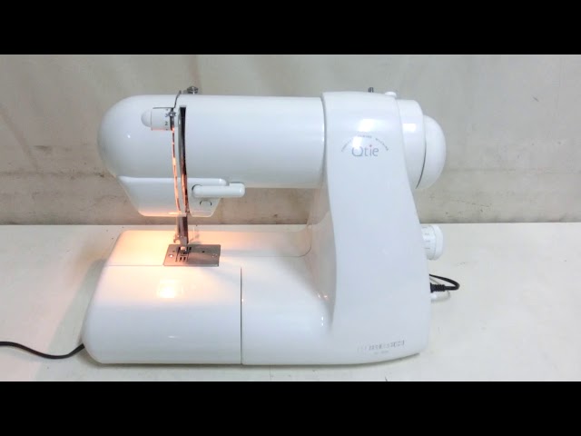 SINGER シンガー ミシン Qtie QT-7000 一部動作OK N6718 - YouTube