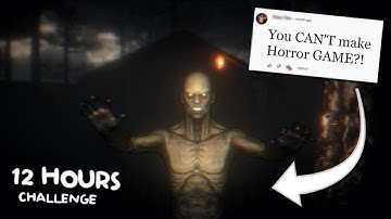 I Made a Horror Game in 12 Hours! - Unity Dev Challenge