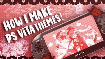 How to make ps vita themes!