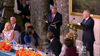 Reid toasts four more successful years of Barack Obama