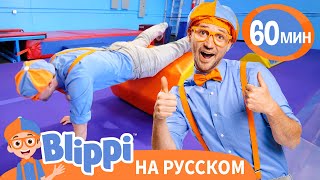 Разминка с Блиппи | Обучающие песни для детей | Blippi Russian