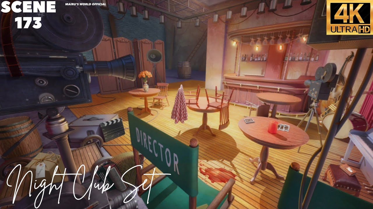 June's Journey Scene 173 Vol 1 Ch 35 Nightclub Set *Full Mastered Scene* 4K