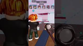 ROBLOX GUN ARENA INSANE KILLS 😳 #roblox #gaming #gamingshorts #robloxshorts