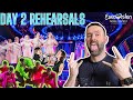 Capture de la vidéo Day 2 Rehearsals Review & Analysis | Eurovision 2023