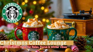 ☕ Christmas Coffee Lounge 🎅 Starbucks Jazz Music for Relax, Focus & Winter Vibes screenshot 5