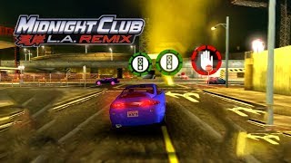 Midnight Club: LA Remix (Race Power Ups) [PSP] - Gameplay 