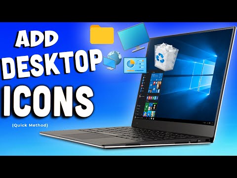 How to Add Icons to the Desktop in Windows 11   Easy Tutorial