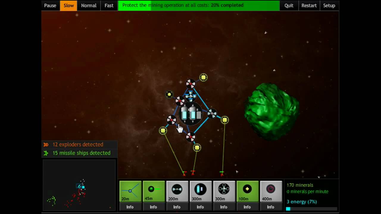 The Space Game: Missions - Defense 2 [Crazy]