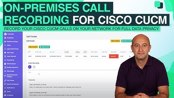 Cisco Call Recording Software | Secure On-Premise Audio Recording