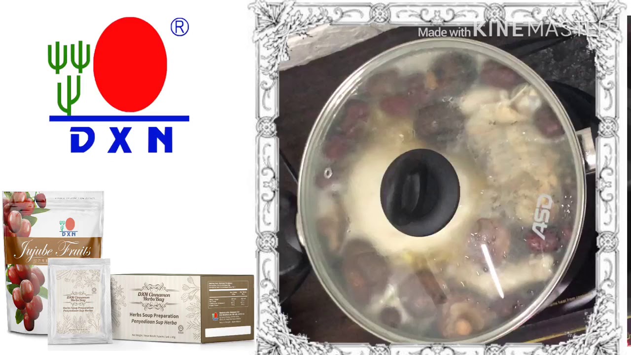 Cooking Demo Video   Chicken Soup with Cinnamon Herbs and Jujube