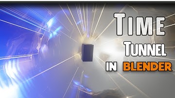 Blender Tunnel or Worm hole Tutorial👍