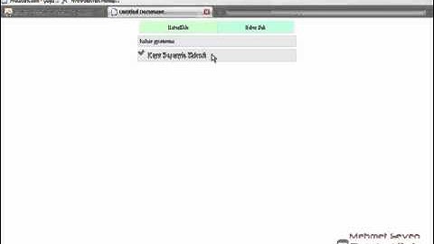 jQuery ve PHP ile Dinamik İçerik Kontrolü