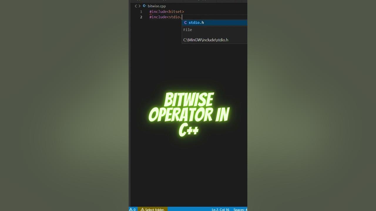 Bitwise Operator In Cpp